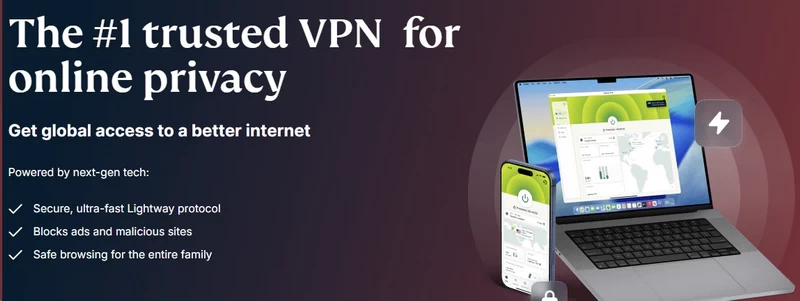 ExpressVPN Home Page