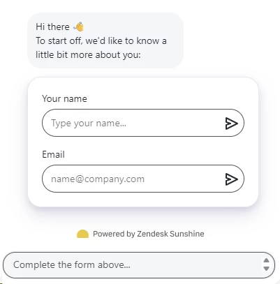 Surfshark VPN support form