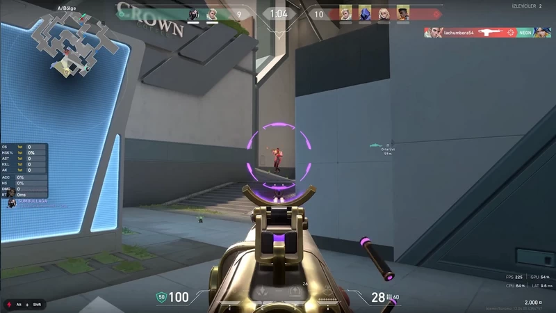 CyberGhos valorant latency