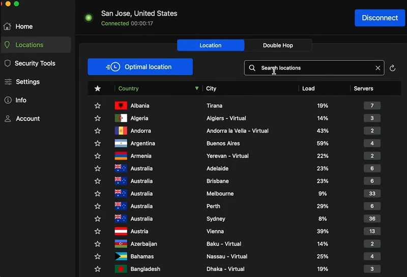 IPVanish windows app