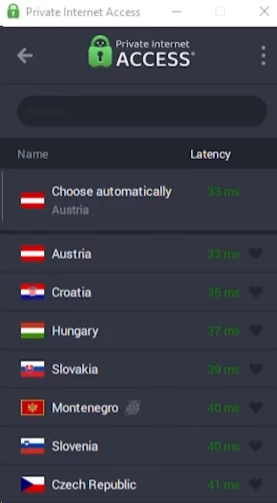 PIA app