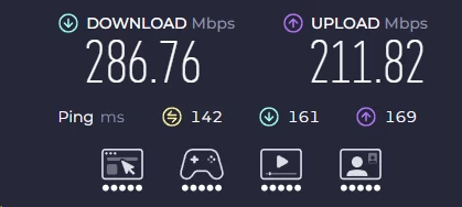 Bitdefender VPN speed test Los Angeles to London
